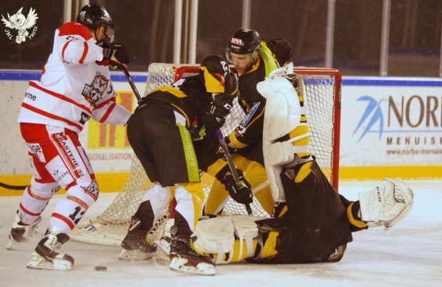 Photo hockey match Strasbourg  - Bordeaux le 22/12/2017