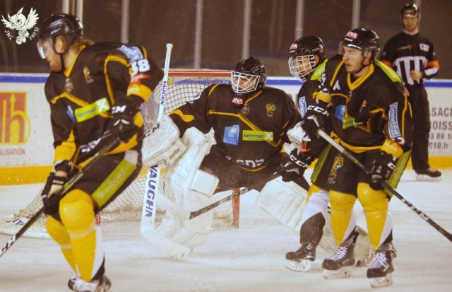 Photo hockey match Strasbourg  - Bordeaux le 22/12/2017