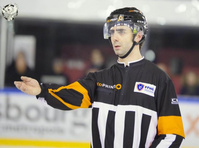 Photo hockey match Strasbourg  - Bordeaux le 22/12/2017