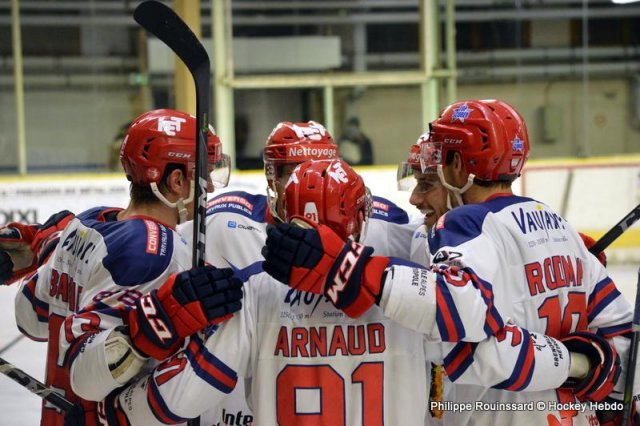 Photo hockey match Chamonix  - Grenoble  le 27/12/2017