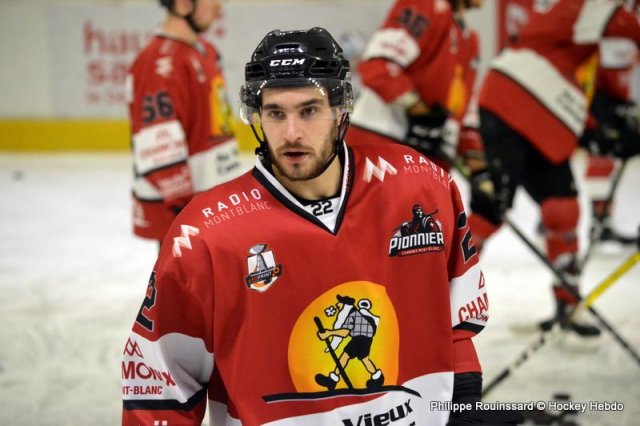 Photo hockey match Chamonix  - Grenoble  le 27/12/2017
