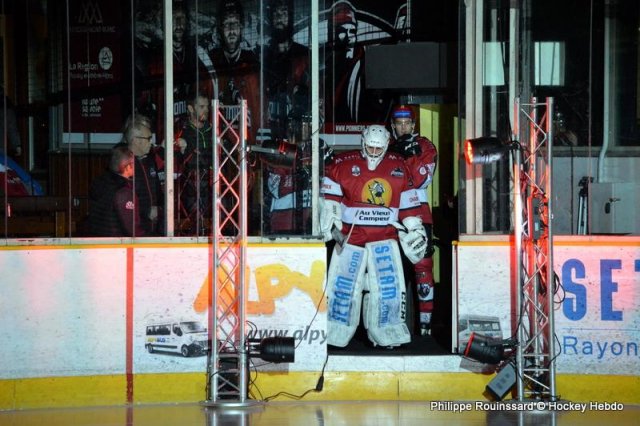 Photo hockey match Chamonix  - Grenoble  le 27/12/2017