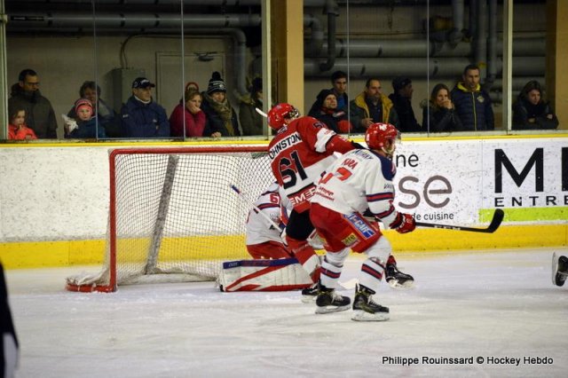 Photo hockey match Chamonix  - Grenoble  le 27/12/2017