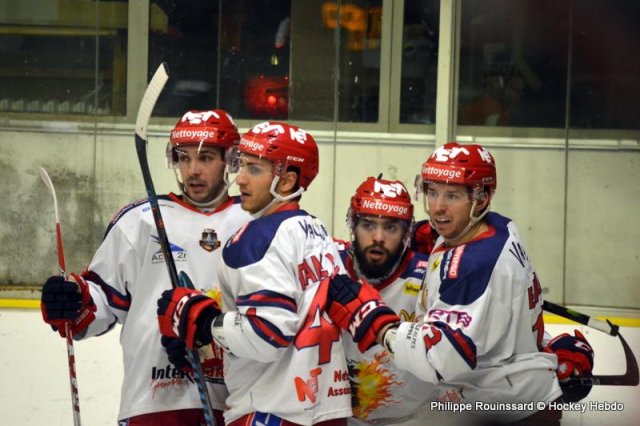 Photo hockey match Chamonix  - Grenoble  le 27/12/2017