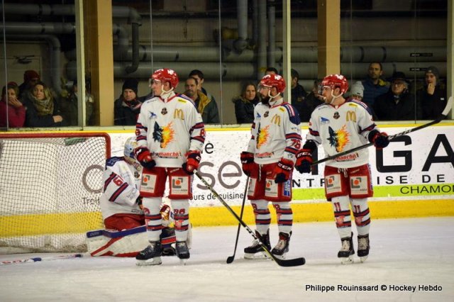 Photo hockey match Chamonix  - Grenoble  le 27/12/2017