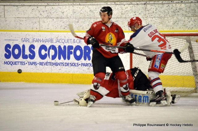 Photo hockey match Chamonix  - Grenoble  le 27/12/2017