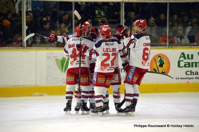 Photo hockey match Chamonix  - Grenoble  le 27/12/2017