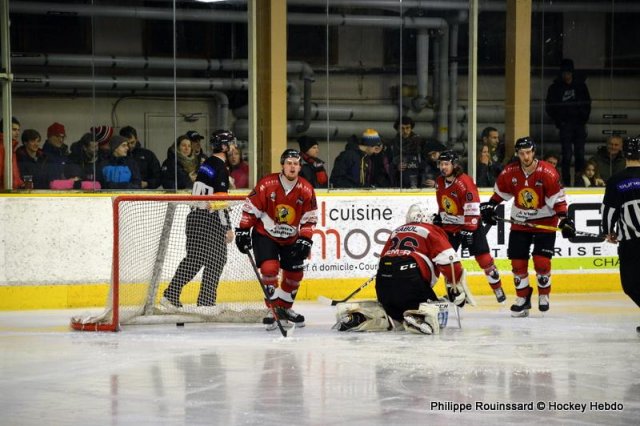 Photo hockey match Chamonix  - Grenoble  le 27/12/2017