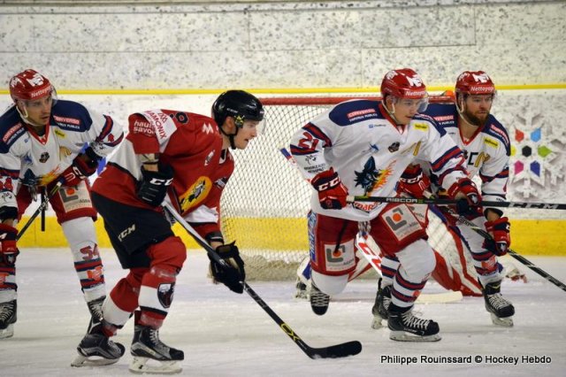 Photo hockey match Chamonix  - Grenoble  le 27/12/2017