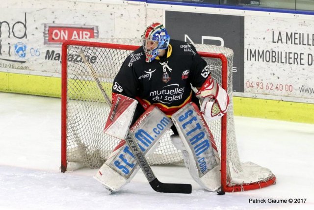 Photo hockey match Nice - Rouen le 27/12/2017