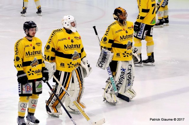 Photo hockey match Nice - Rouen le 27/12/2017