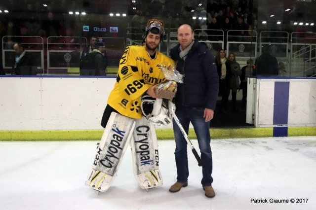 Photo hockey match Nice - Rouen le 27/12/2017