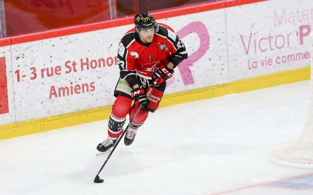 Photo hockey match Amiens  - Strasbourg  le 27/12/2017