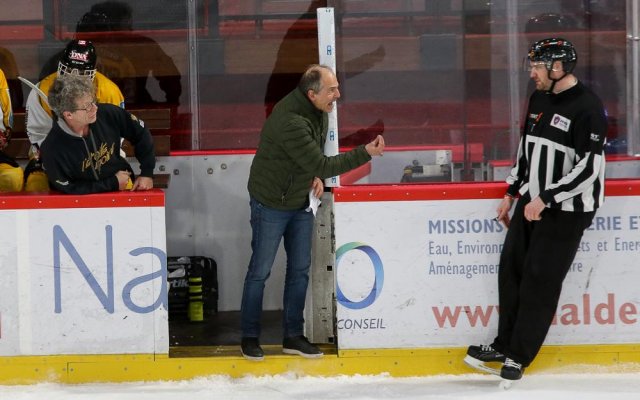 Photo hockey match Amiens  - Strasbourg  le 27/12/2017