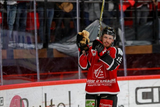 Photo hockey match Amiens  - Strasbourg  le 27/12/2017