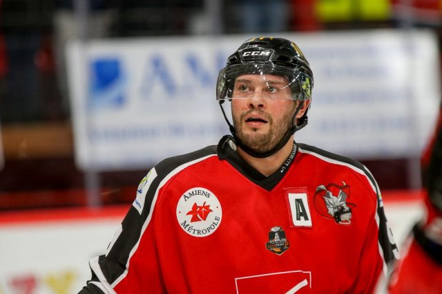 Photo hockey match Amiens  - Strasbourg  le 27/12/2017
