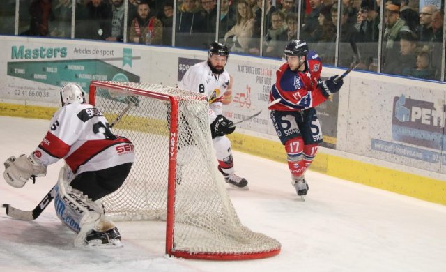 Photo hockey match Angers  - Chamonix  le 29/12/2017