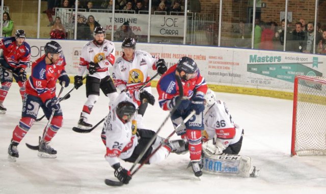 Photo hockey match Angers  - Chamonix  le 29/12/2017