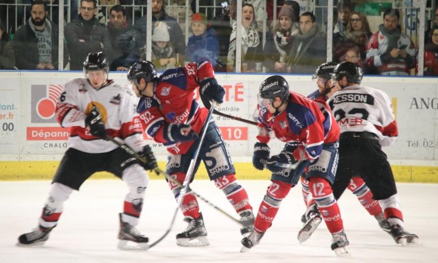 Photo hockey match Angers  - Chamonix  le 29/12/2017