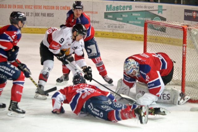 Photo hockey match Angers  - Chamonix  le 29/12/2017
