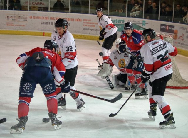 Photo hockey match Angers  - Chamonix  le 29/12/2017