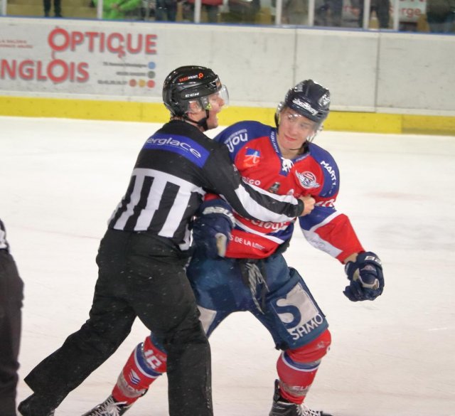 Photo hockey match Angers  - Chamonix  le 29/12/2017