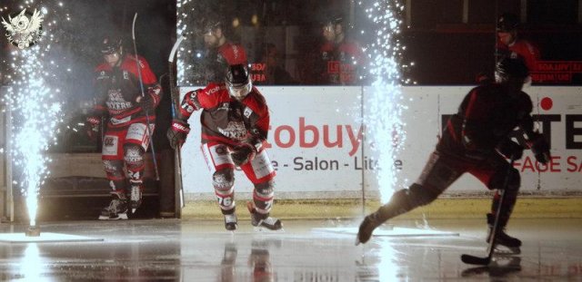 Photo hockey match Bordeaux - Amiens  le 29/12/2017