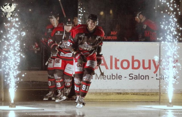 Photo hockey match Bordeaux - Amiens  le 29/12/2017