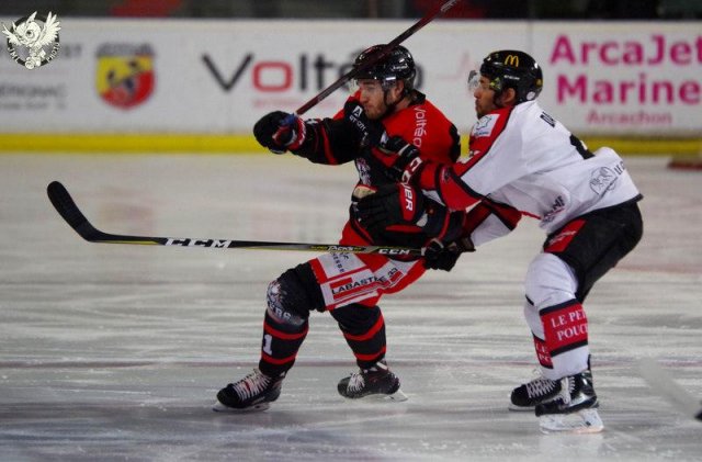 Photo hockey match Bordeaux - Amiens  le 29/12/2017