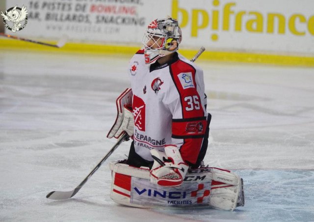 Photo hockey match Bordeaux - Amiens  le 29/12/2017