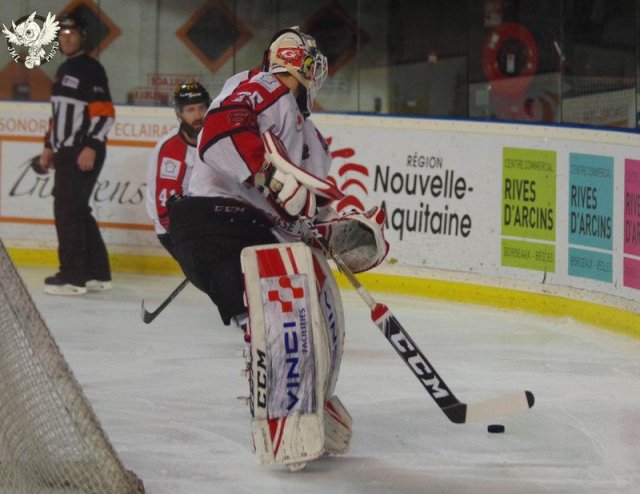 Photo hockey match Bordeaux - Amiens  le 29/12/2017