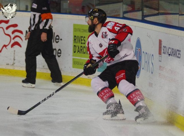 Photo hockey match Bordeaux - Amiens  le 29/12/2017