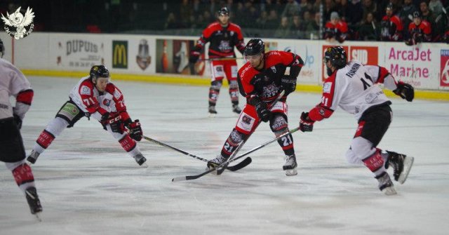 Photo hockey match Bordeaux - Amiens  le 29/12/2017