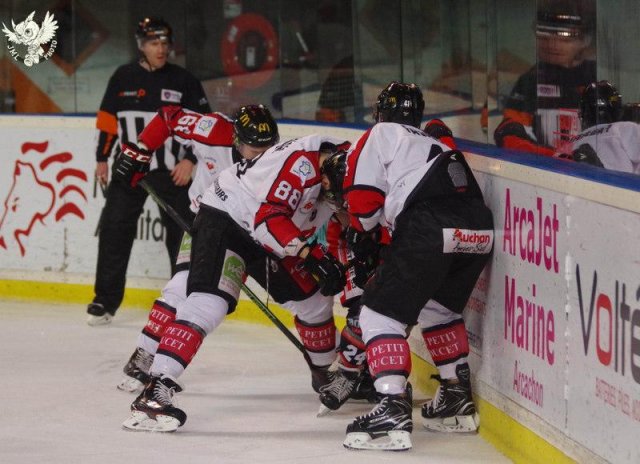 Photo hockey match Bordeaux - Amiens  le 29/12/2017