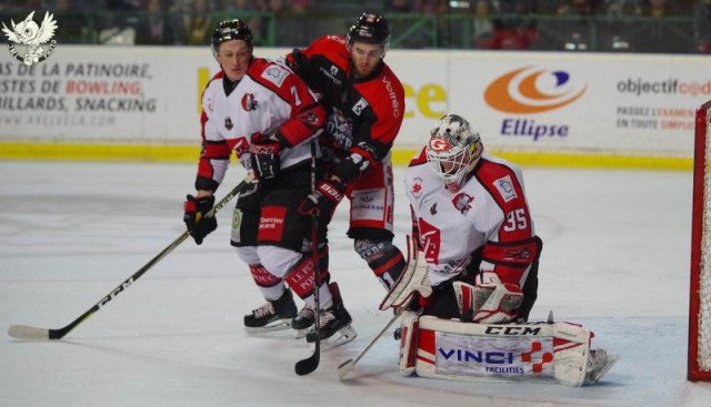 Photo hockey match Bordeaux - Amiens  le 29/12/2017