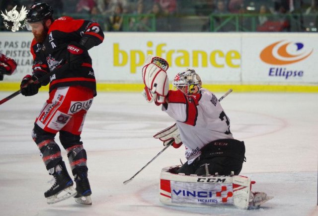 Photo hockey match Bordeaux - Amiens  le 29/12/2017