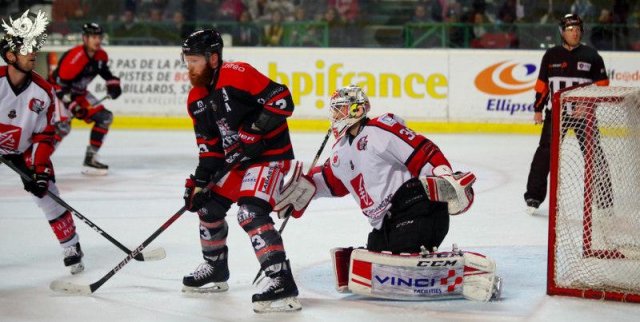 Photo hockey match Bordeaux - Amiens  le 29/12/2017
