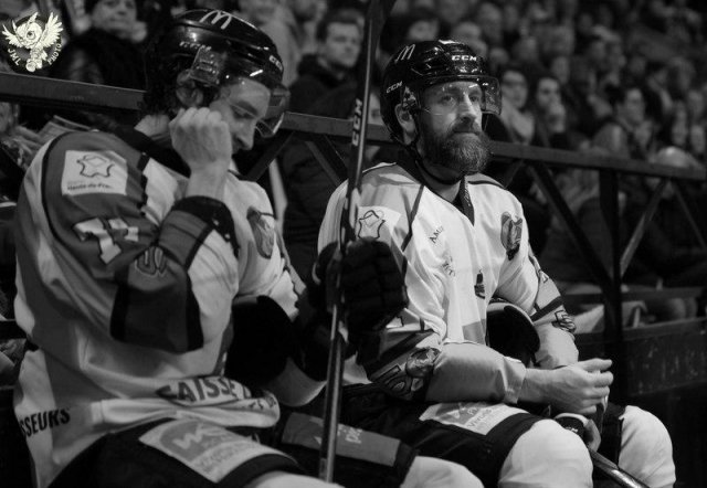 Photo hockey match Bordeaux - Amiens  le 29/12/2017