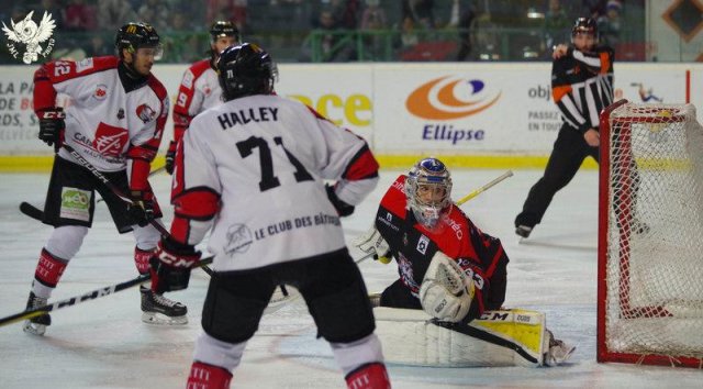 Photo hockey match Bordeaux - Amiens  le 29/12/2017