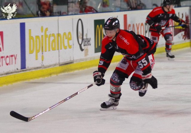Photo hockey match Bordeaux - Amiens  le 29/12/2017