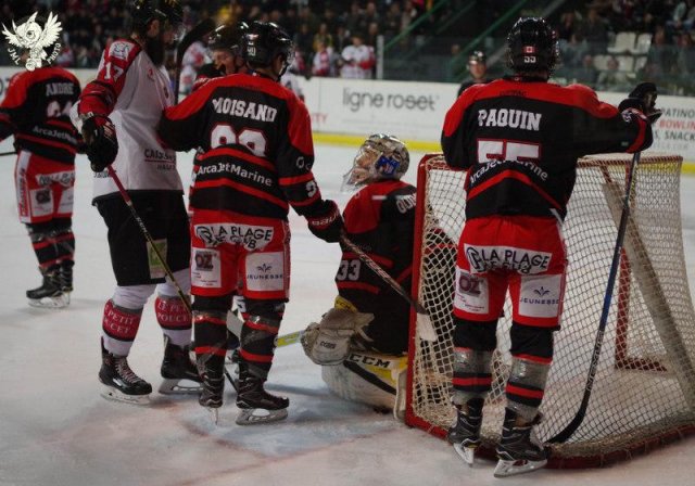 Photo hockey match Bordeaux - Amiens  le 29/12/2017