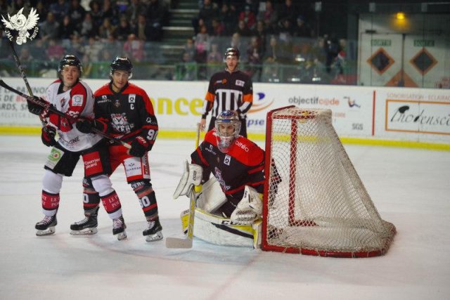 Photo hockey match Bordeaux - Amiens  le 29/12/2017