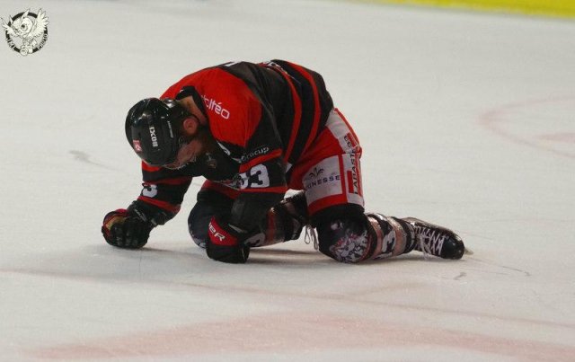 Photo hockey match Bordeaux - Amiens  le 29/12/2017