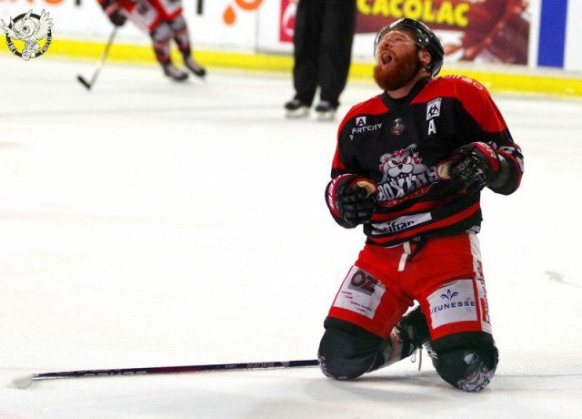 Photo hockey match Bordeaux - Amiens  le 29/12/2017
