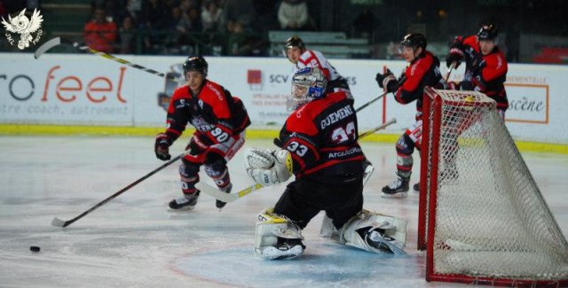 Photo hockey match Bordeaux - Amiens  le 29/12/2017
