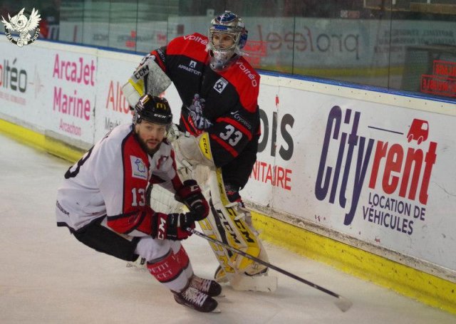 Photo hockey match Bordeaux - Amiens  le 29/12/2017