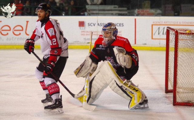 Photo hockey match Bordeaux - Amiens  le 29/12/2017