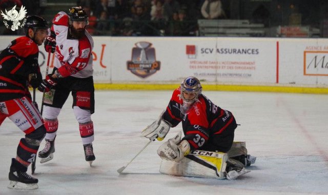 Photo hockey match Bordeaux - Amiens  le 29/12/2017