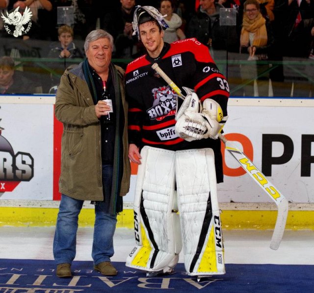 Photo hockey match Bordeaux - Amiens  le 29/12/2017