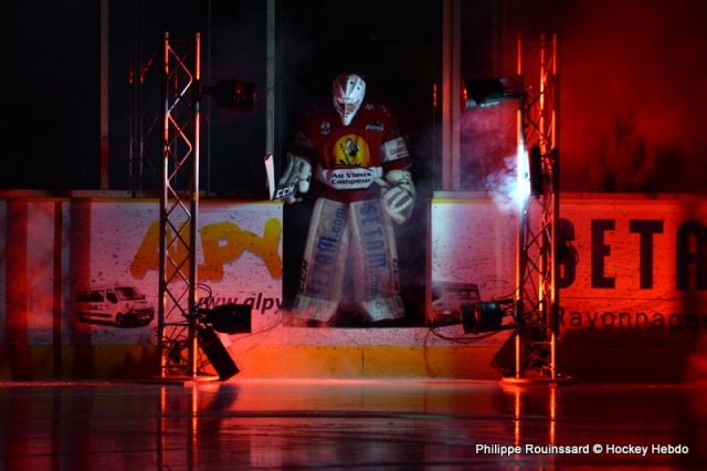 Photo hockey match Chamonix  - Strasbourg  le 03/01/2018